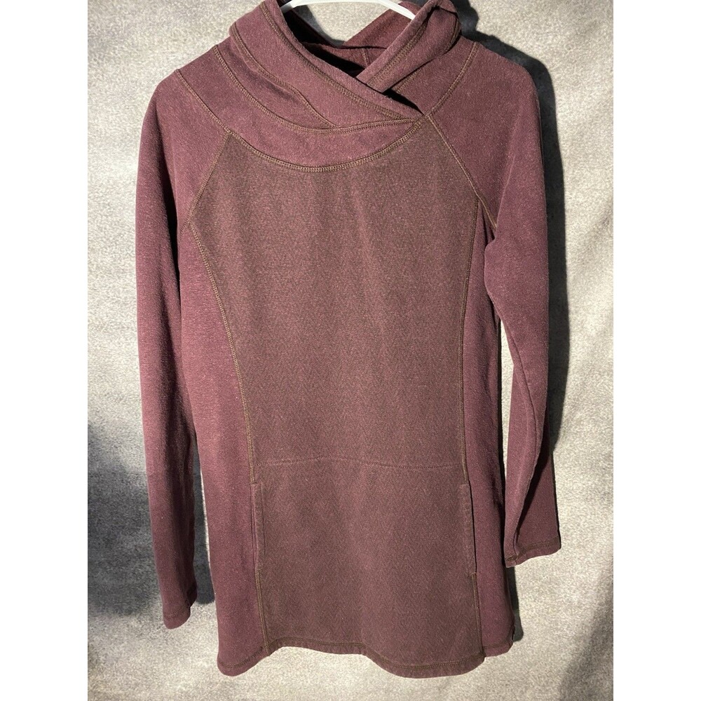 prAna Hoodie Womens Medium Long Sleeve Black